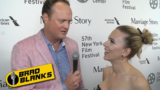 Scarlett Johansson Talks to Brad About Marriage Story