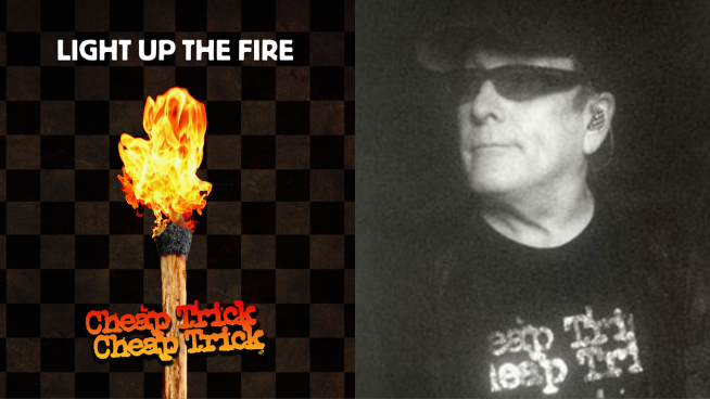 Candice checks in with Rick Nielsen of Cheap Trick