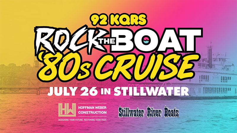 JUL 26: KQ’s Rock The Boat ’80s Cruise