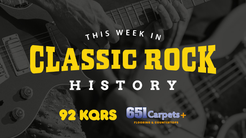 This Week In Classic Rock History (JUL 7-13)