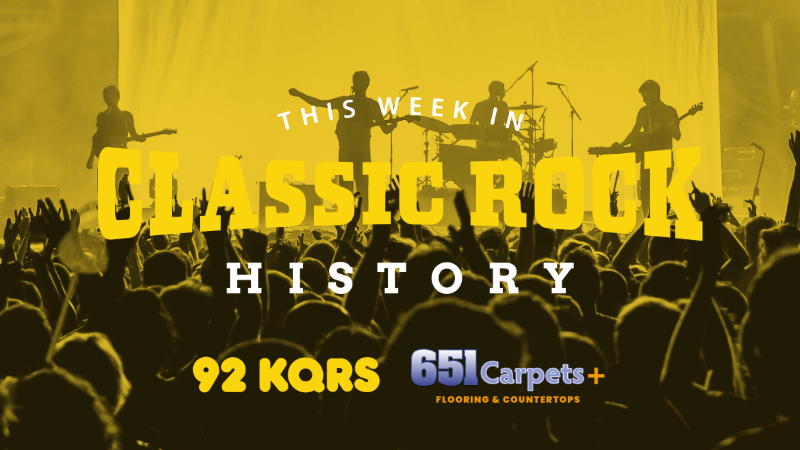 This Week In Classic Rock History