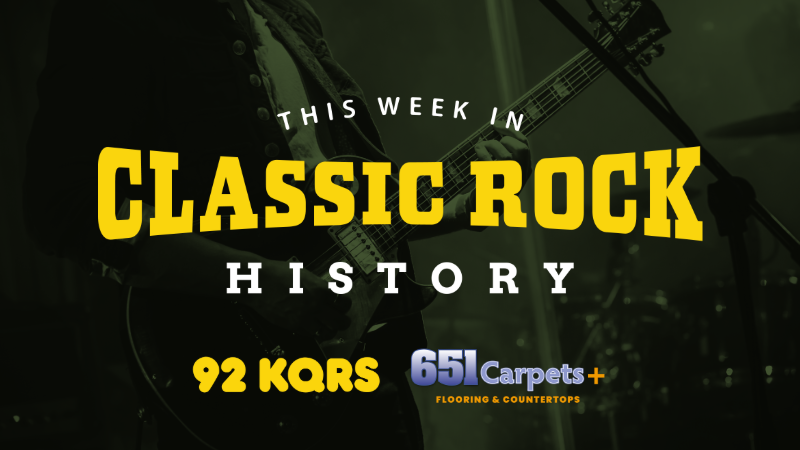 This Week In Classic Rock History