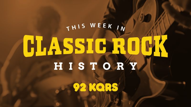 This Week In Classic Rock History