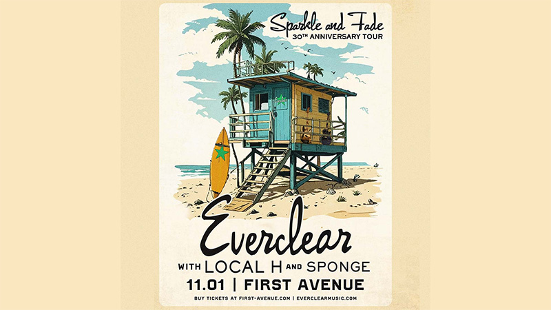 NOV 1: Everclear “Sparkle and Fade” 30th Anniversary Tour with Local H and Sponge