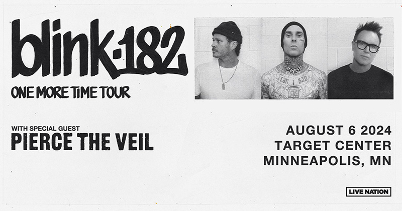 AUG 6: blink-182 with special guest Pierce The Veil