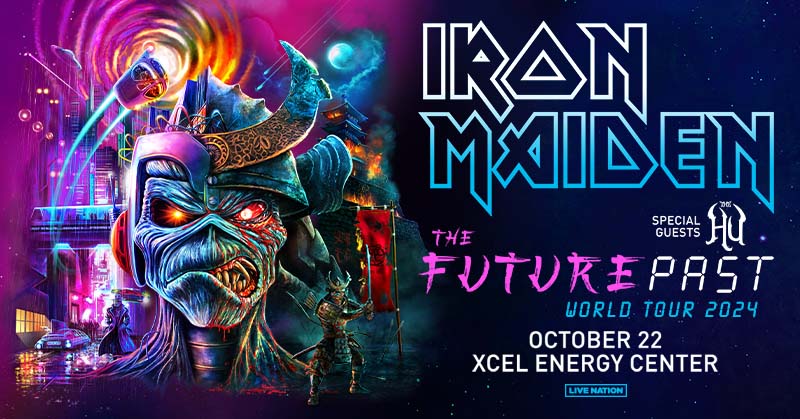 OCT 22: 93X Presents Iron Maiden with special guest The Hu