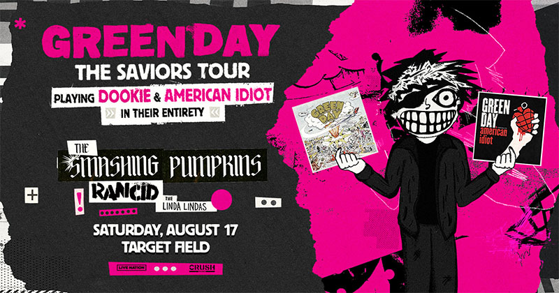 AUG 17: Green Day: The Saviors Tour