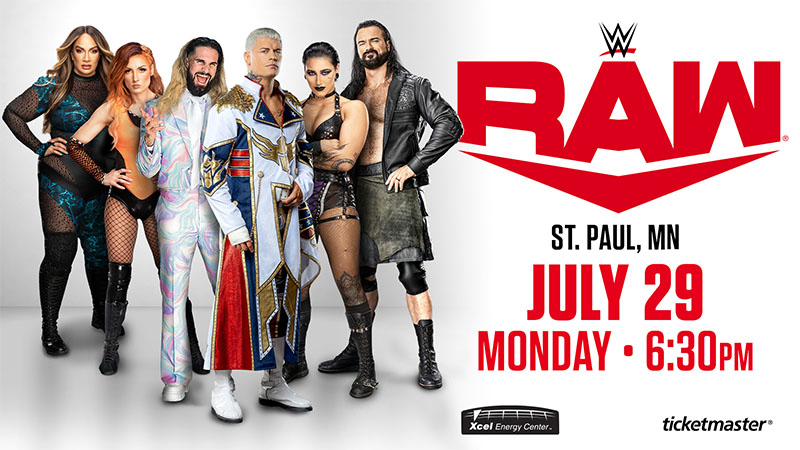 JUL 29: WWE Monday Night RAW