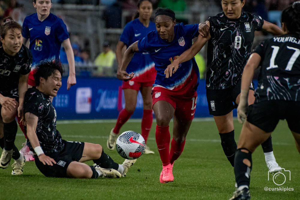 USWNT vs Korea Republic (6.04.2024)