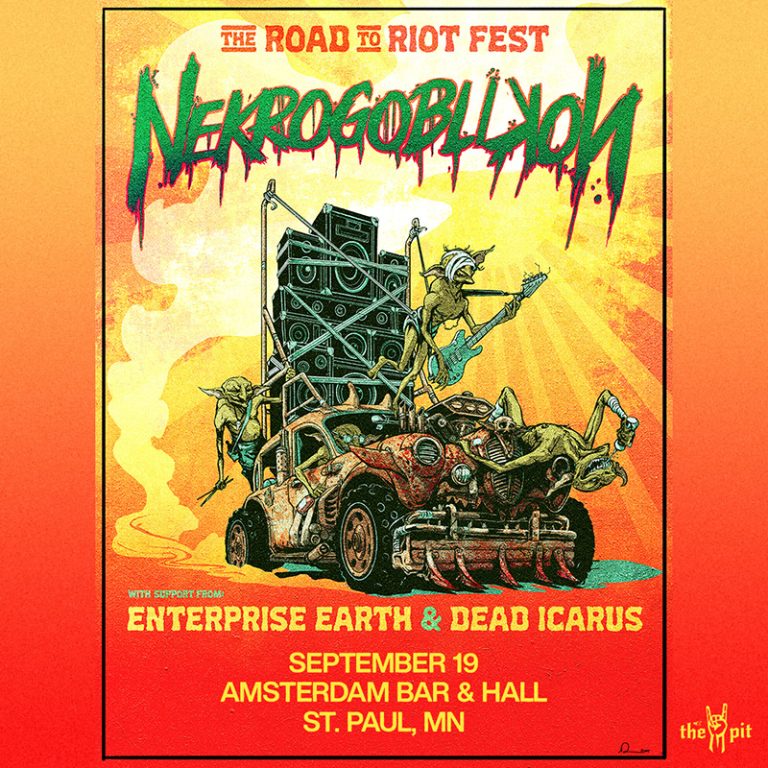 SEP 19: The Pit on 93X presents Nekrogoblikon with Enterprise Earth & Dead Icarus