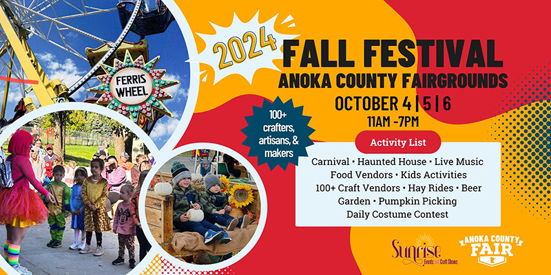 OCT 6: 93X at Anoka County Fair Fall Festival