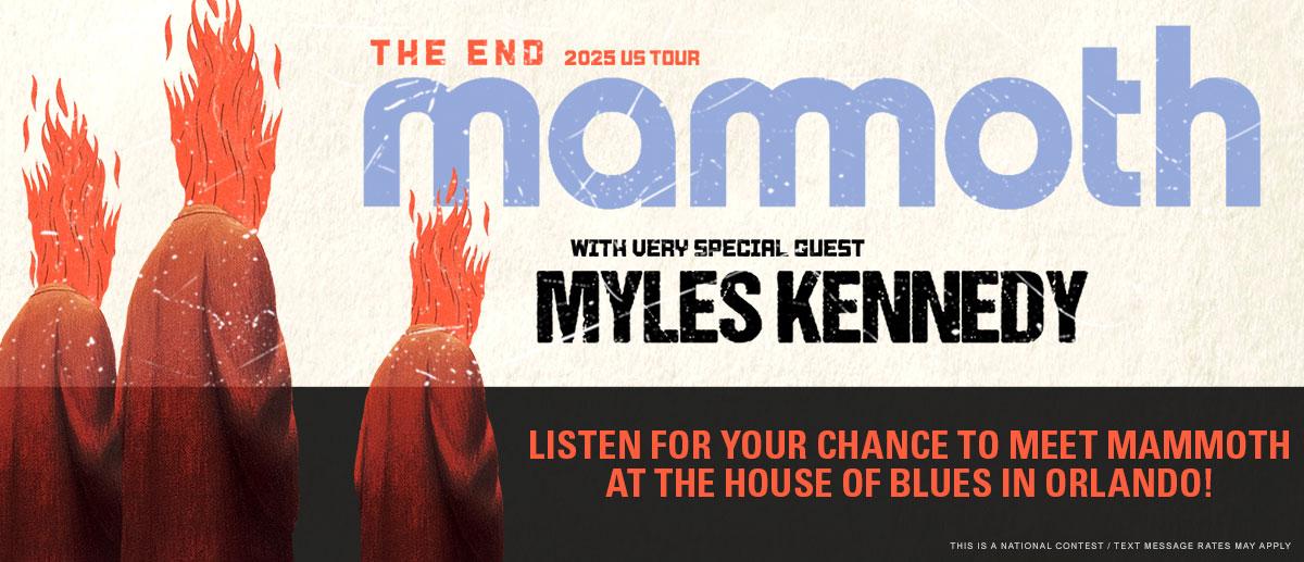 Meet Mammoth at House of Blues Orlando