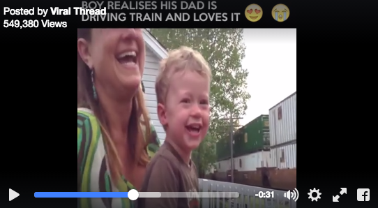 His Dad Is His Hero!