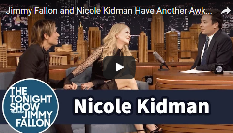 Remember How Nicole Kidman Dated Jimmy Fallon Once? She Went Back For Another Interview WITH Keith!