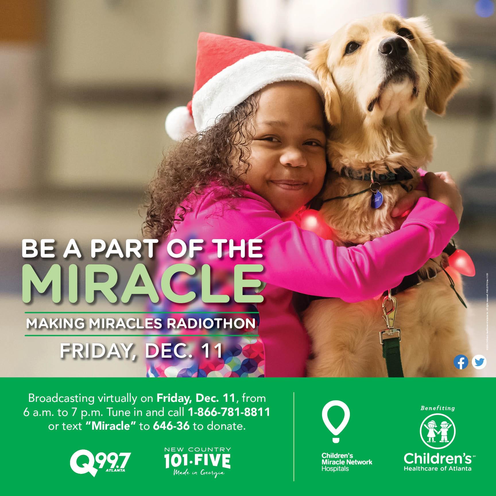 Making Miracles Radiothon – Piper Benner