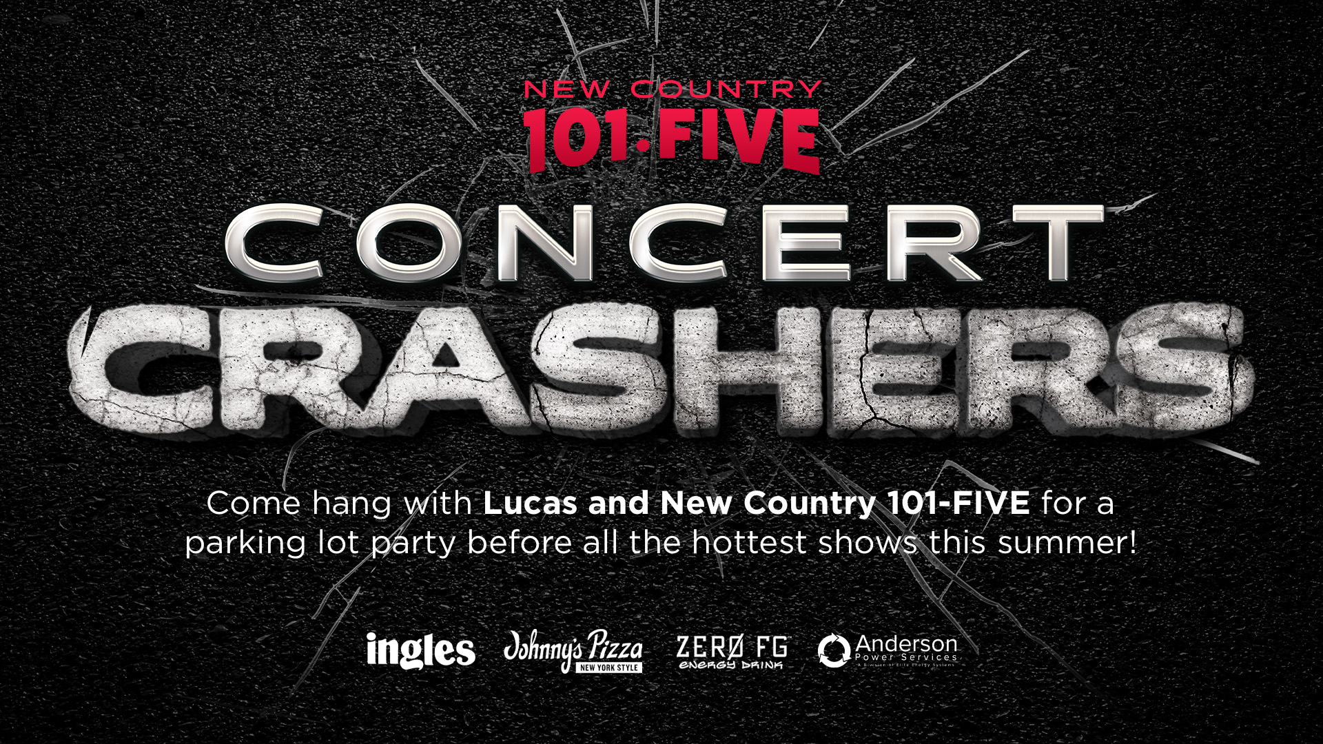 New Country 101-FIVE Concert Crashers
