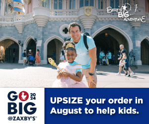 GO BIG at Zaxby’s in August!