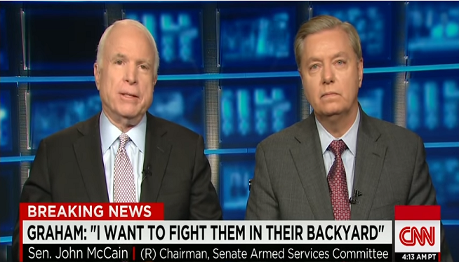 WATCH: McCain, Graham: We Need A Syria ‘Surge’