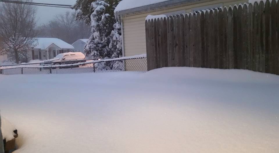 Snow Totals Climb and Local Airports Close