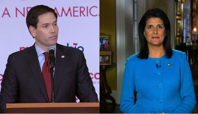 Marco Rubio & Nikki Haley