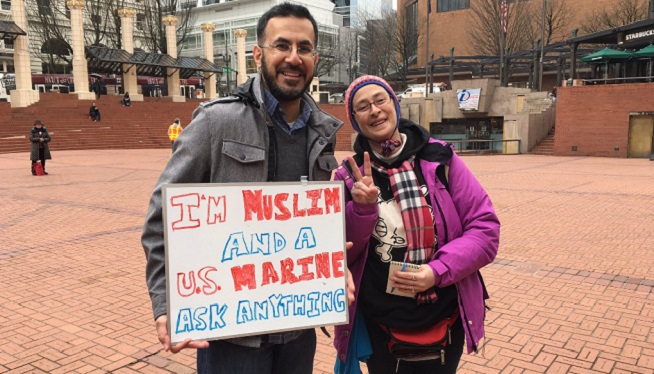 Muslim Marine Travels the Country in Effort to Fight Islamophobia