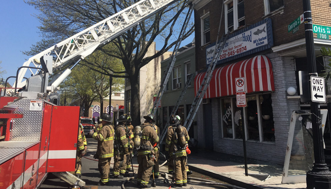 WATCH: Fire at Fish in The Hood Restaurant Injures Two