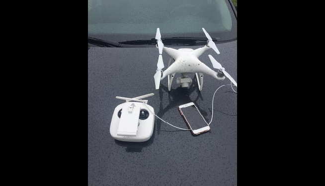 Drone Operator Arrested During College Park Fire