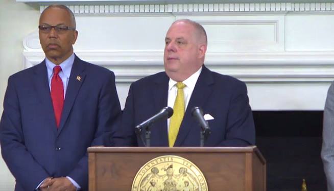 WATCH: MD Gov Larry Hogan vetoes Paid Sick Leave bill