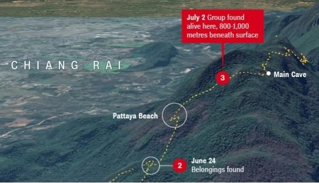 Diver Killed While Working To Rescue Trapped Boys In Thailand Cave