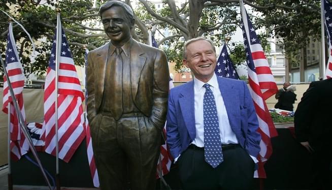 Statue of former governor removed after policies criticized