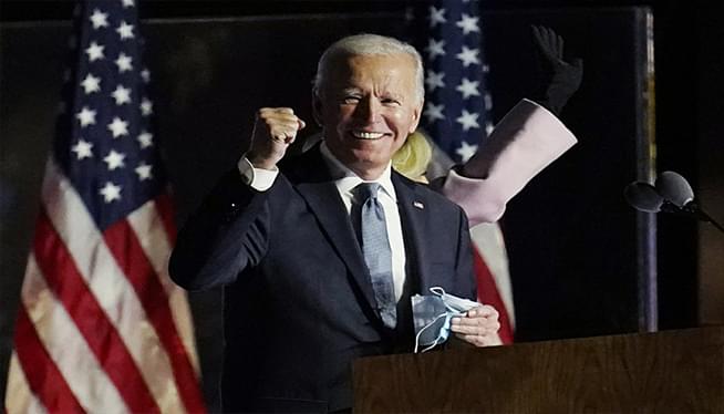 Biden projected winner of 2020 presidential race