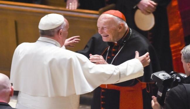 Pope Francis vows to end sexual abuse after McCarrick report