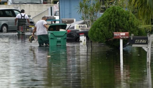 Eta weakens to a tropical storm as Florida prepares for hit