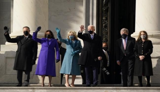 WATCH: Joe Biden arrives at the inauguration ceremony to be sworn in