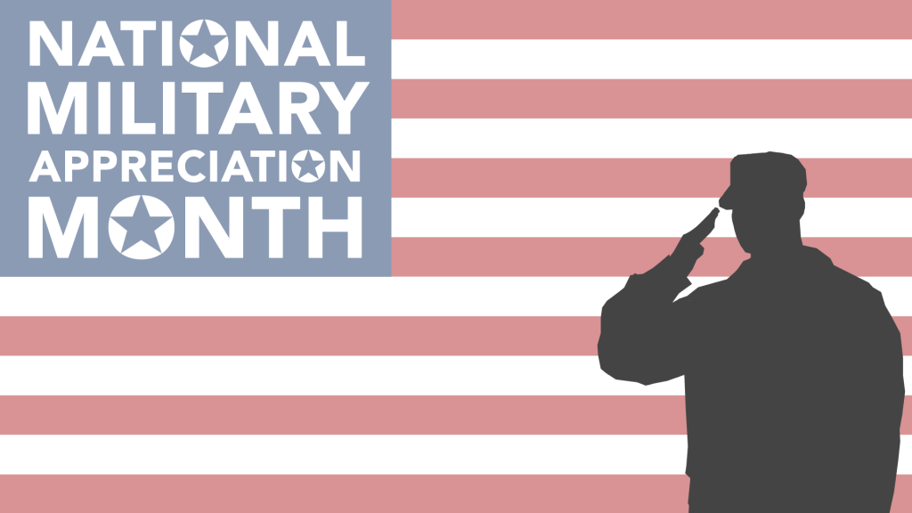 Military Appreciation Month – Send Your Thanks!