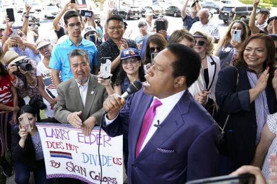 Judge: Radio host Larry Elder will appear on recall ballot
