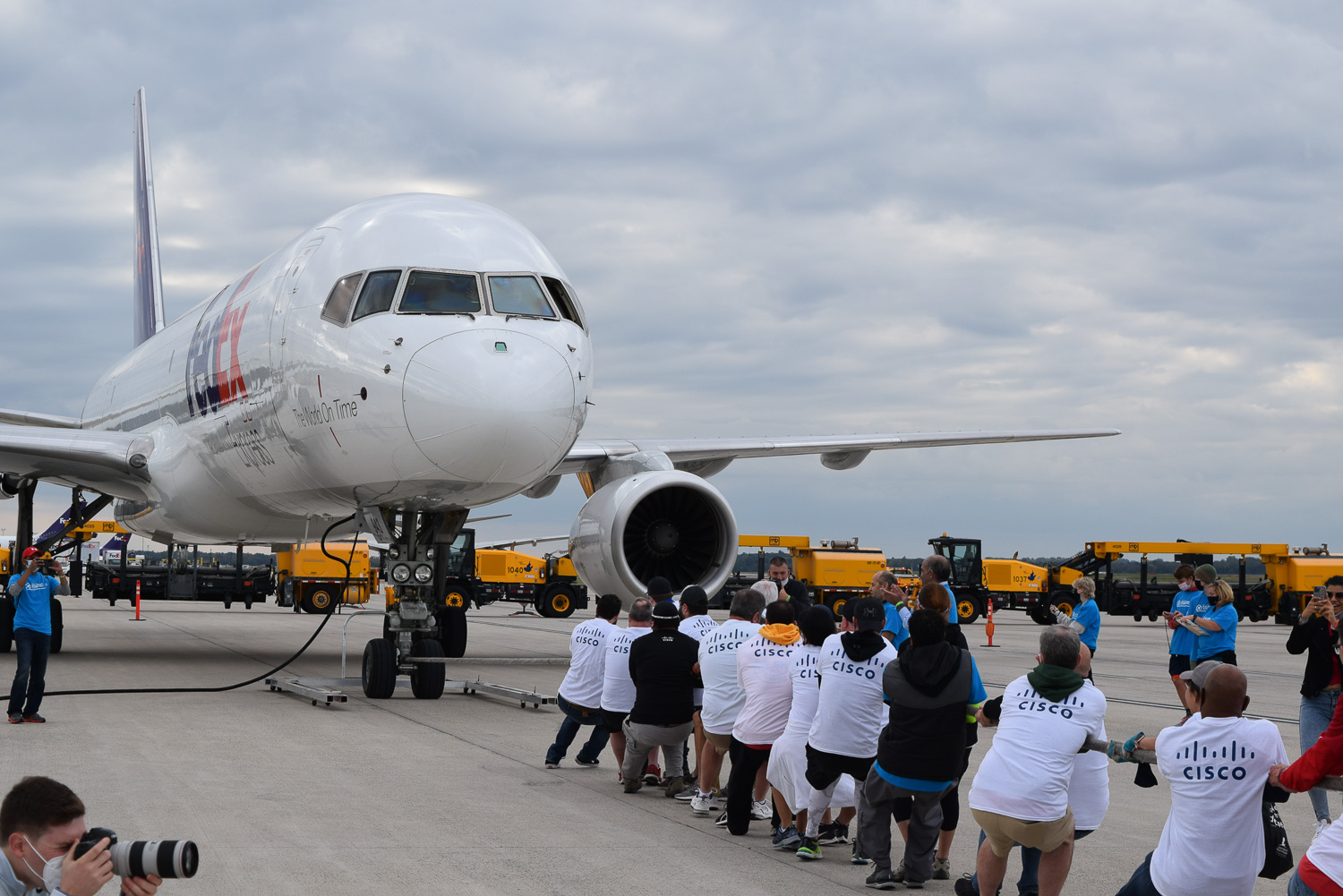 Dulles Plane Pull 2021 – 10/23/21