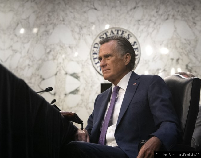 ROMNEY BLAMES TRUMP FOR RUSSIA’S ENTRANCE IN UKRAINE