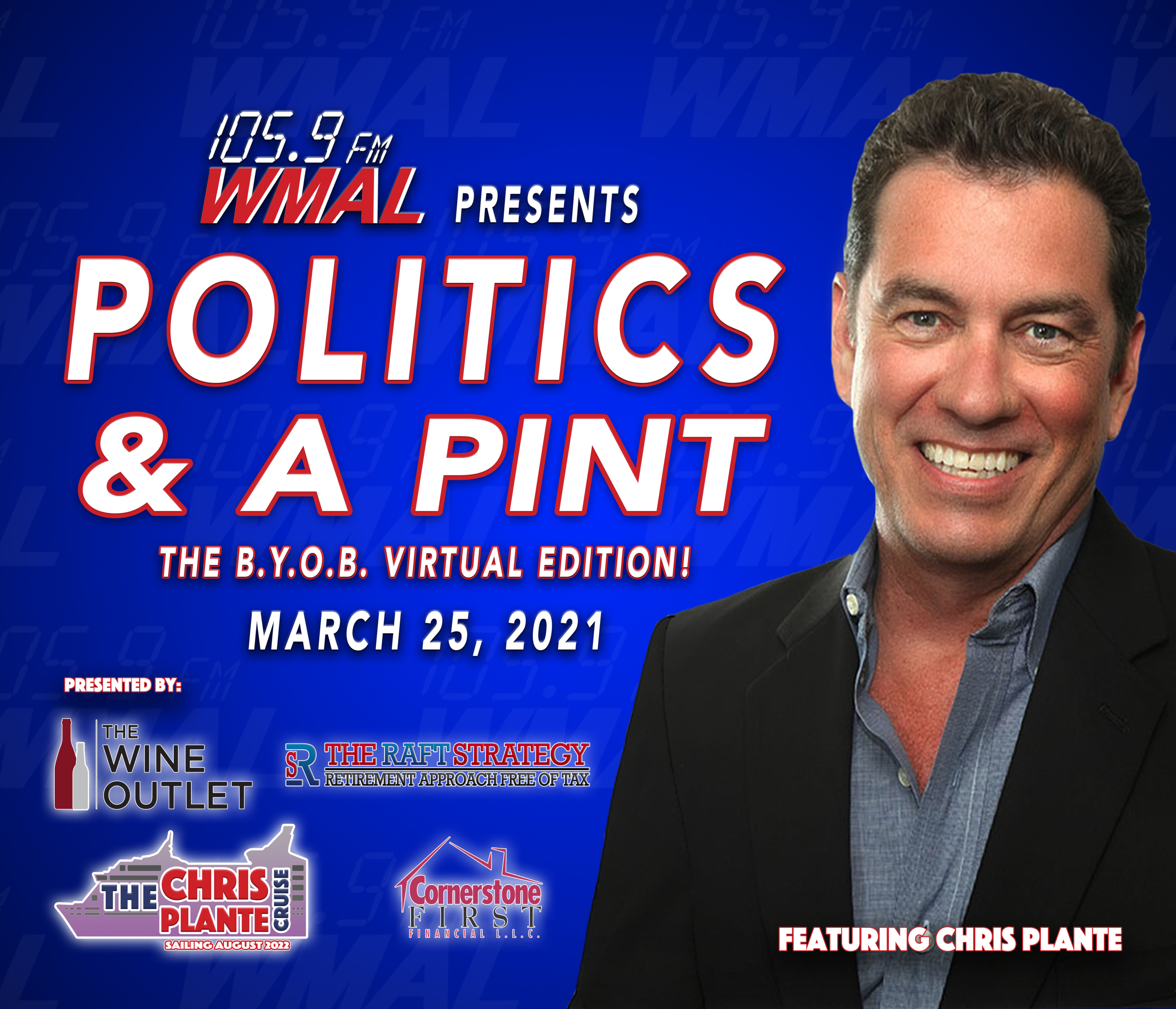 Politics & A Pint: B.Y.O.B. Virtual Edition – 3/25/21