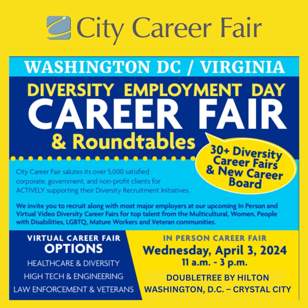 Washington DC/Virginia Diversity Employment Day Career Fair |