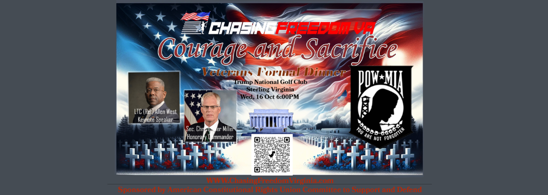 Courage and Sacrifice – Veterans Formal Dinner | October 16th, 2024