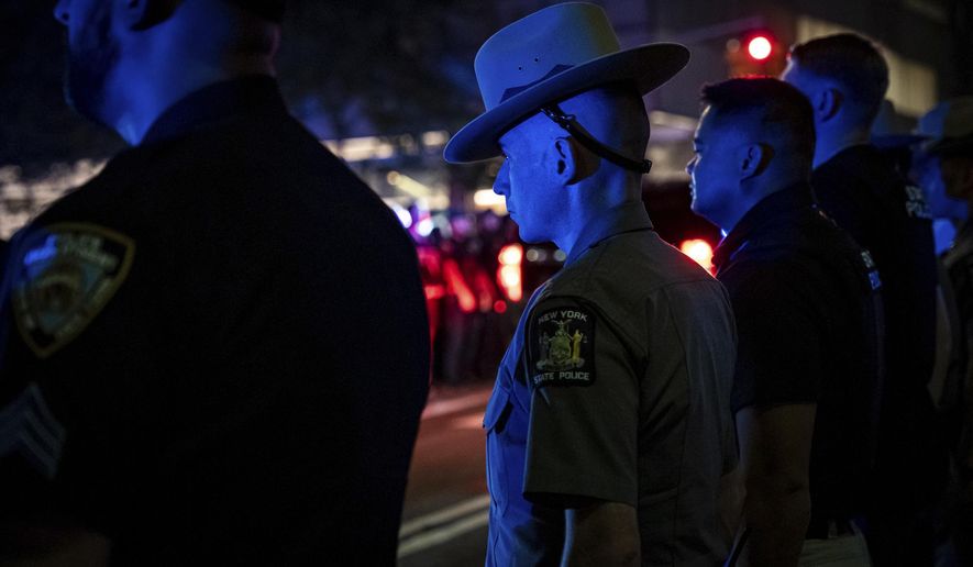 Trump Mourns NYC Shooting Victims, Lauds Officer for ‘Ultimate Sacrifice’