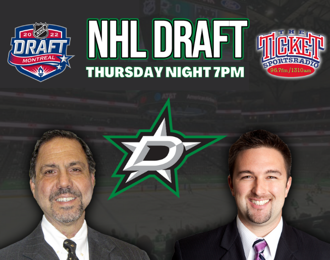 Listen to the NHL Draft Thursday Night on The Ticket