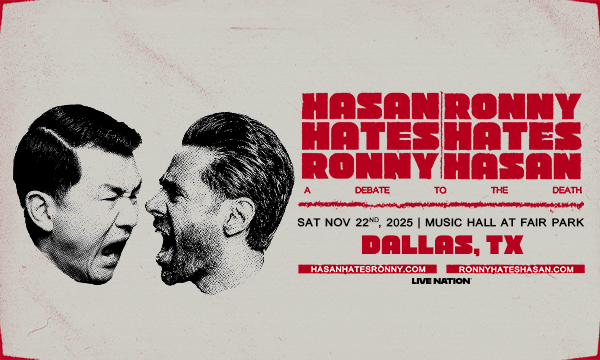Hasan Minhaj and Ronny Chieng at Music Hall at Fair Park