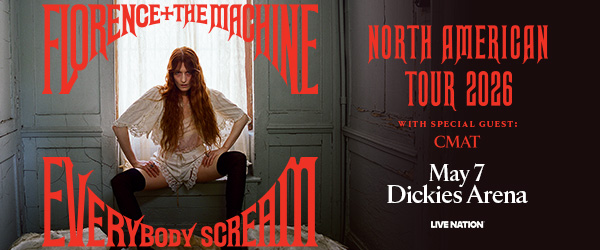 Florence + The Machine at Dickies Arena