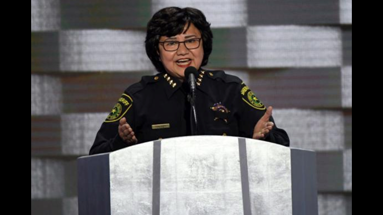 Gun issued to ex-sheriff running for Texas governor missing
