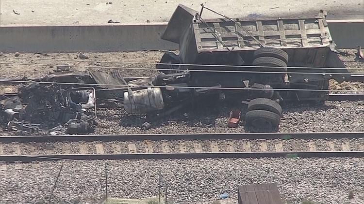 2 dead after Texas passenger train collides with dump truck