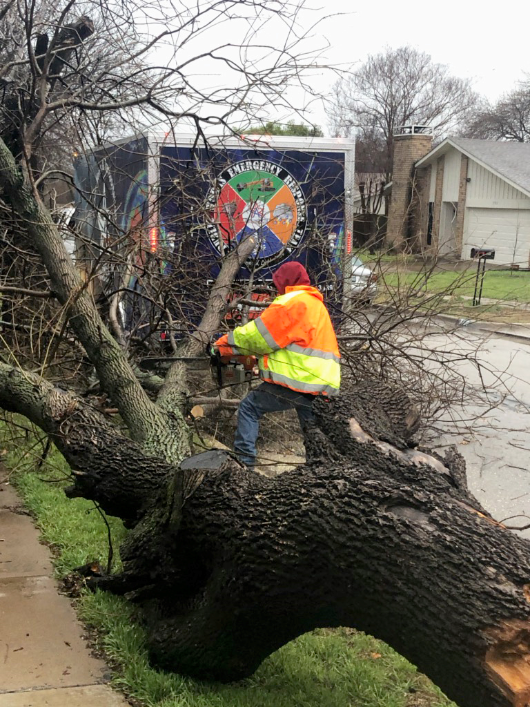 Days After Storm, Clean Up Continues in DFW