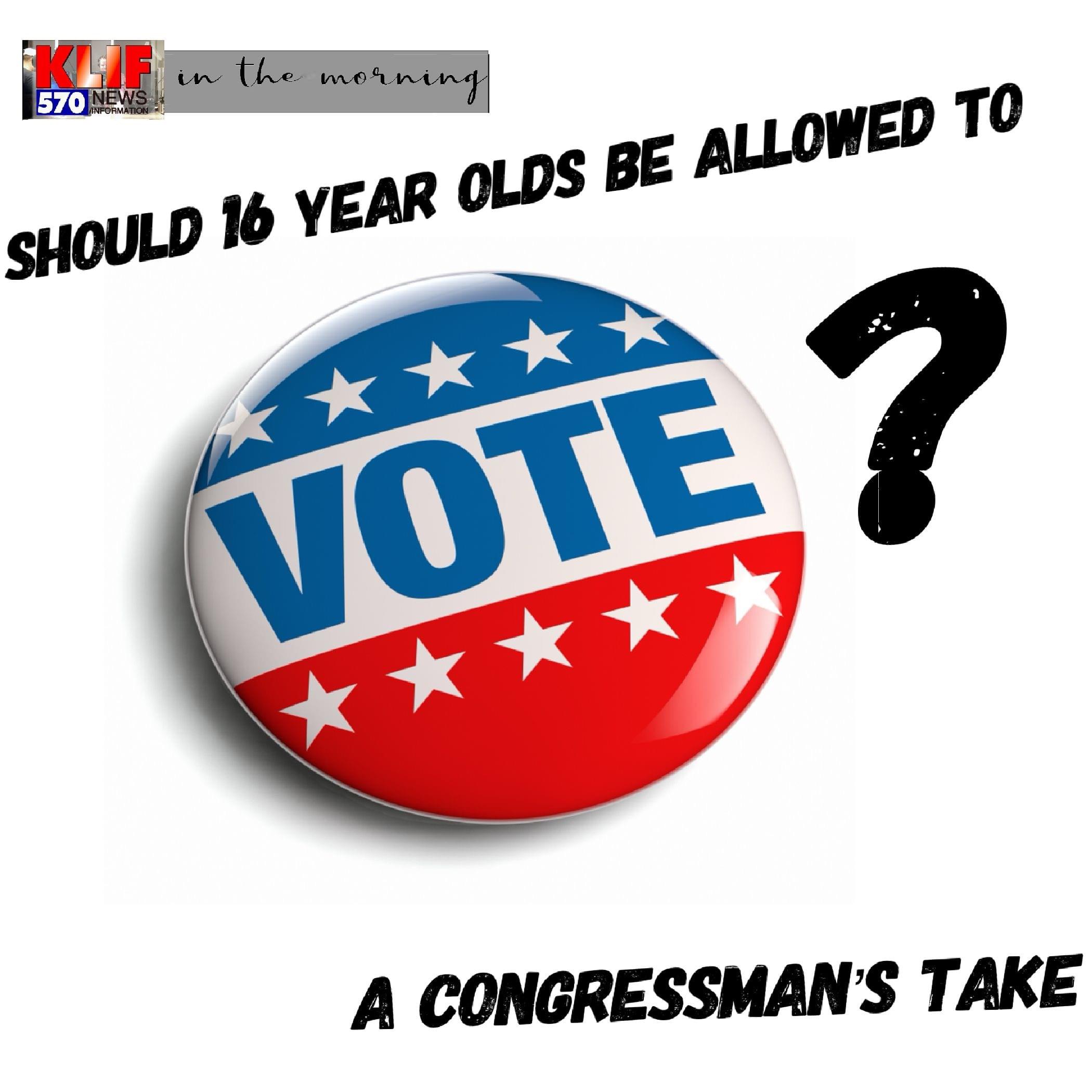 Should 16 Year Olds Be Allowed to Vote?