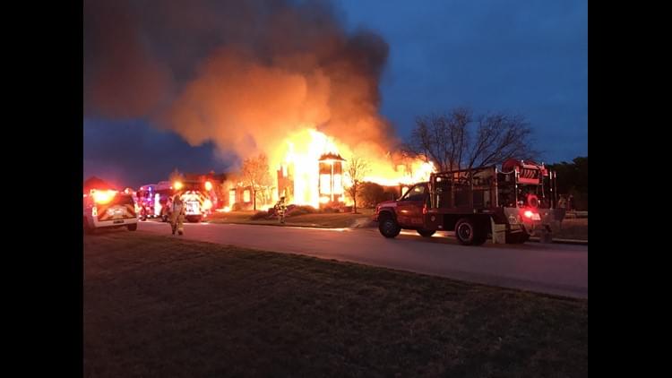 Benbrook house fire injures painter